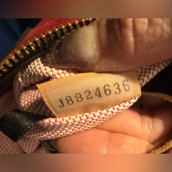 Dooney & Bourke Vintage Safari Suede Hobo Bag (Red/Brown) - EUC - Picture 4 of 16